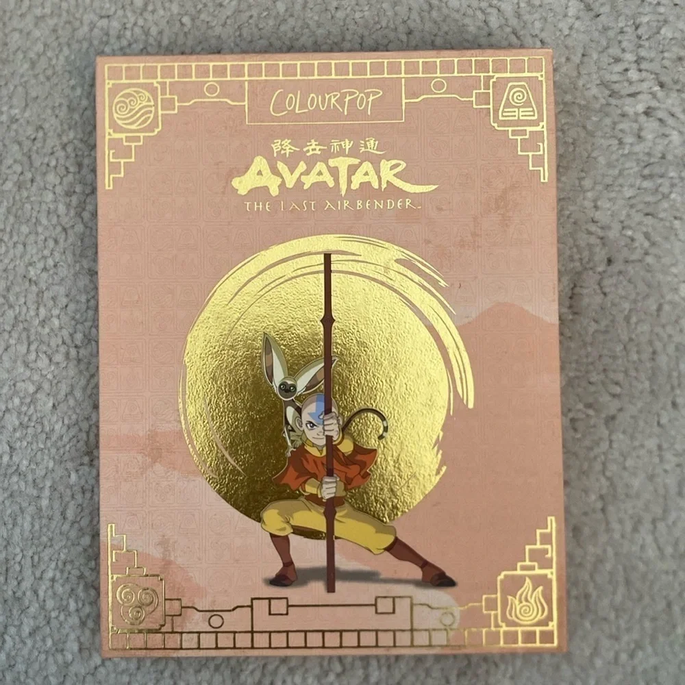 Colourpop Avatar The Last Airbender Eyeshadow Pallette New Colorpop  Limited Ed